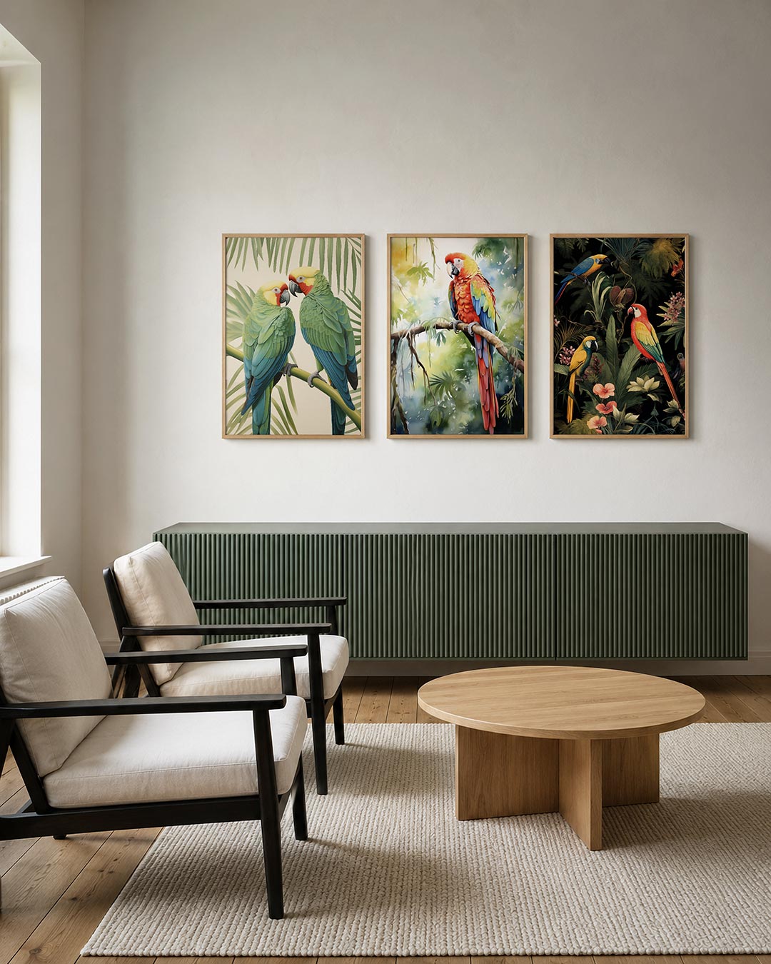 Tropische kleurenpracht Posterset