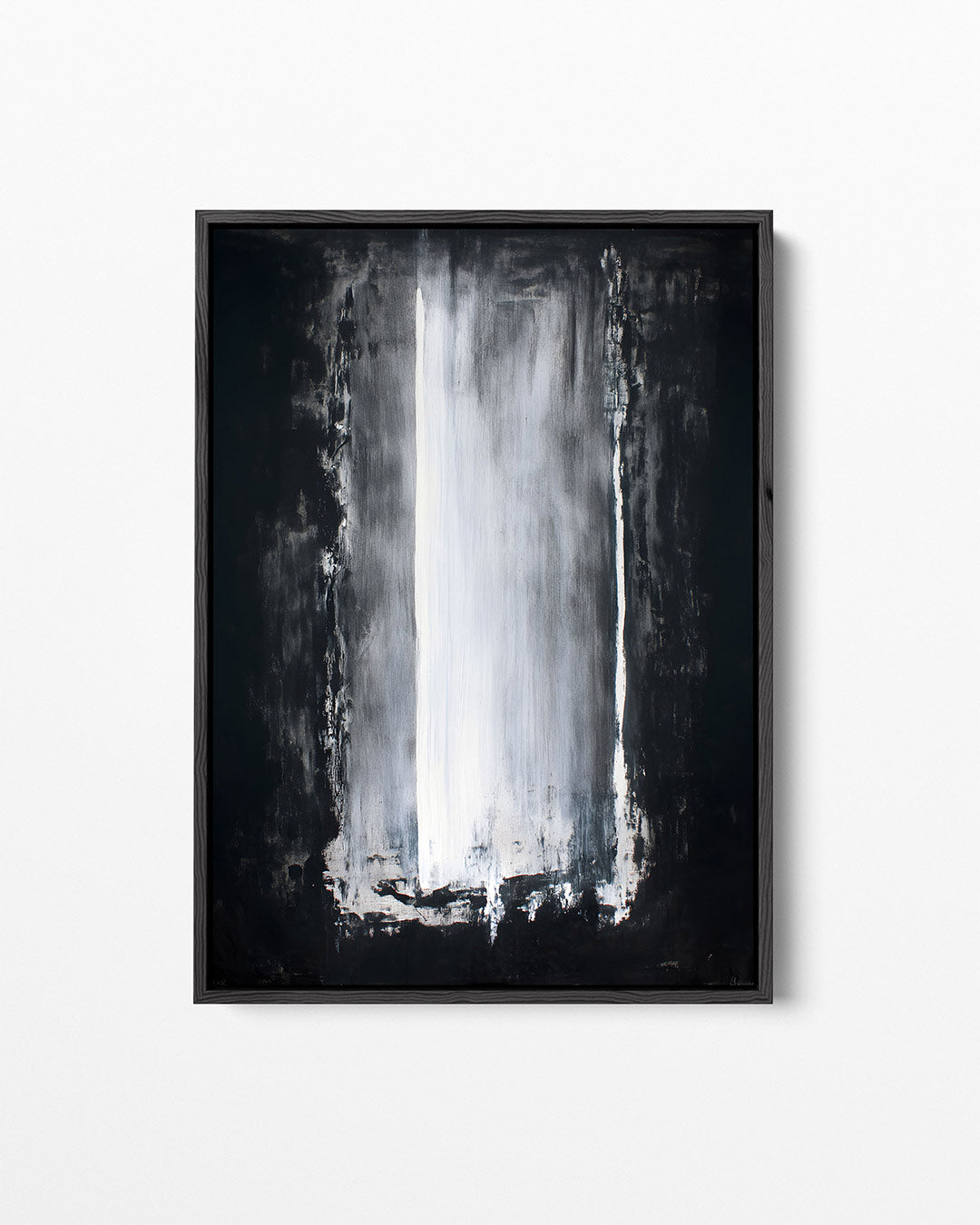Monochrome vertical harmonie Kunstwerk