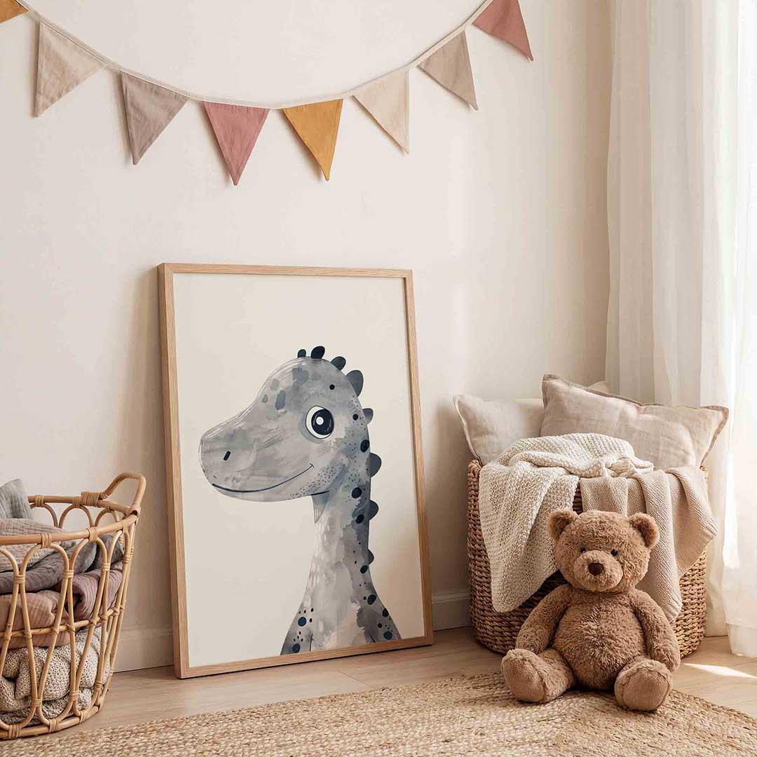 Dinosaurus glimlach Poster