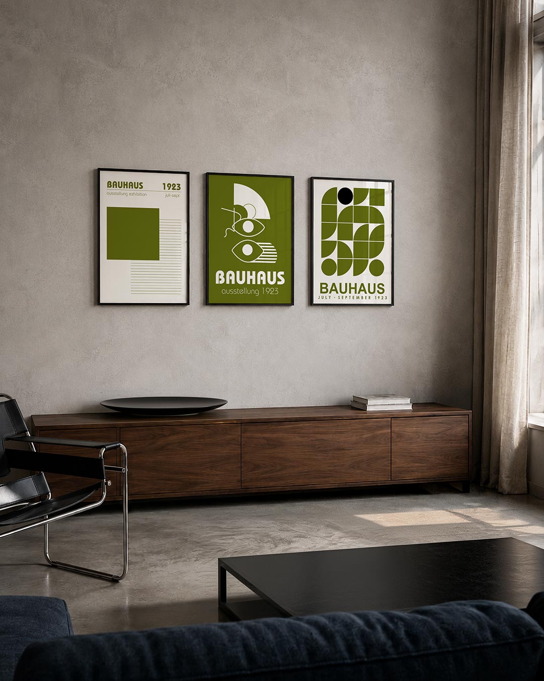 Vorm en lijnenspel Posterset