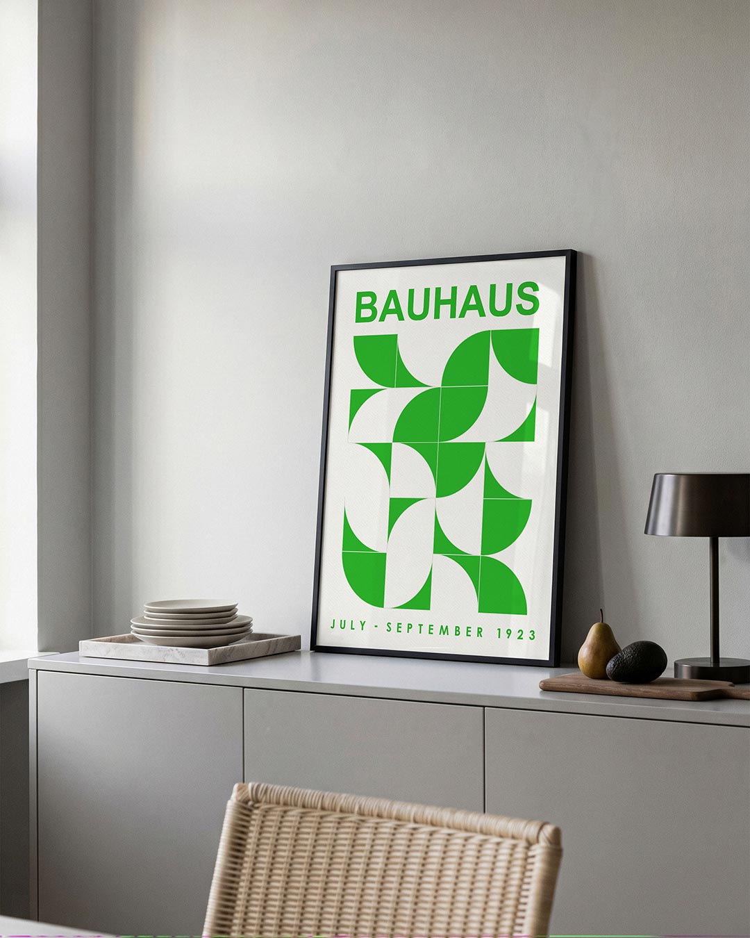 Vormritme en kleur Poster