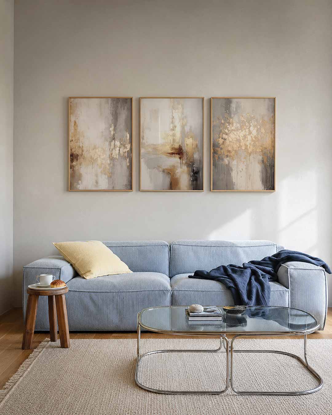 Gouden vervaging Posterset