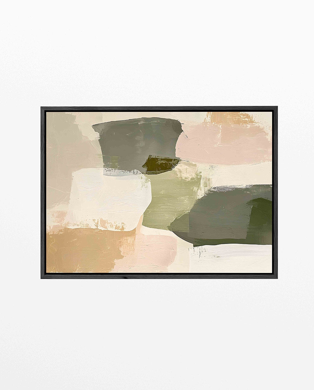 Zachte vormen compositie Kunstwerk