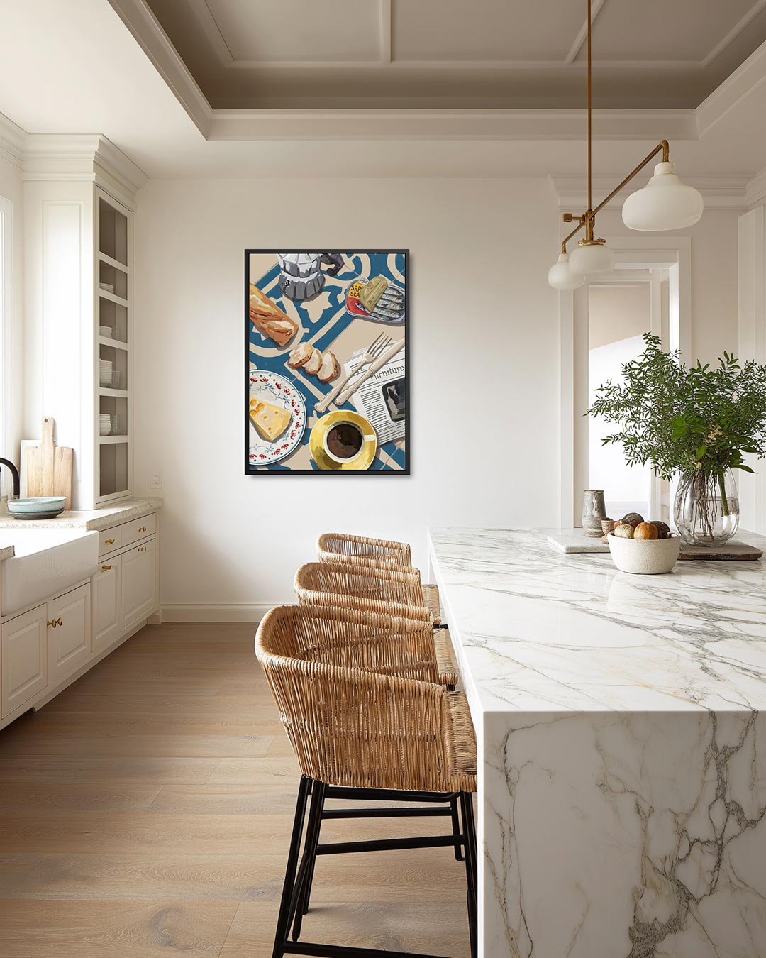 Ontbijt compositie Kunstwerk