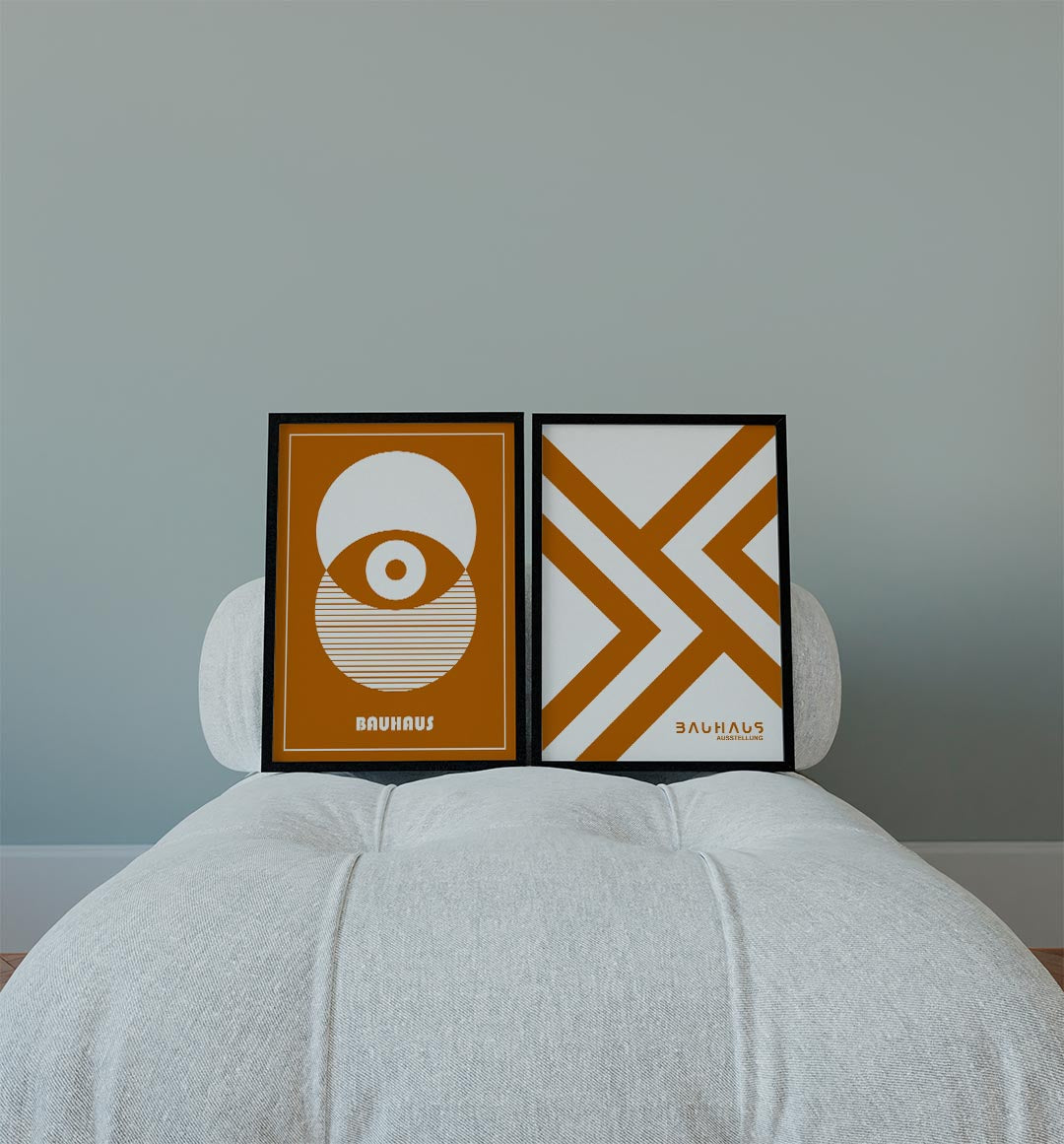 Cirkel en lijnen Posterset