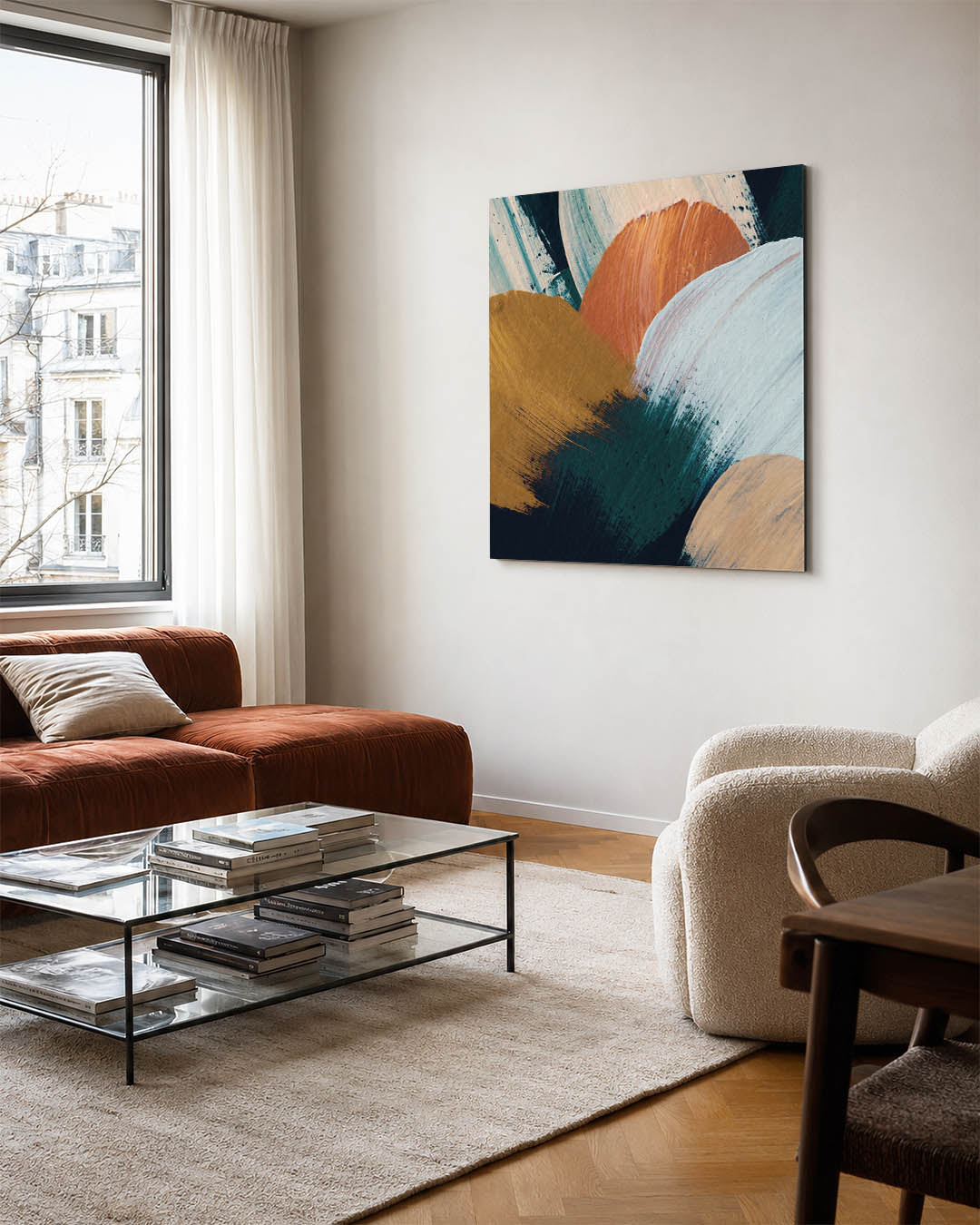 Kleurencompositie Kunstwerk