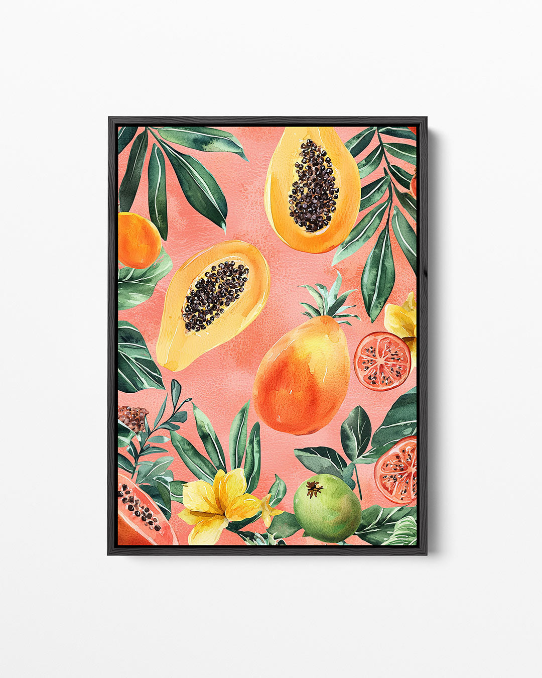 Fruit en bladeren Kunstwerk