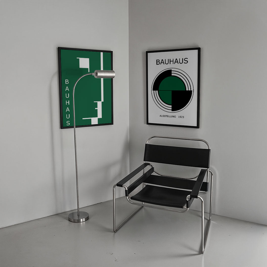 Strakke lijnenspel Posterset