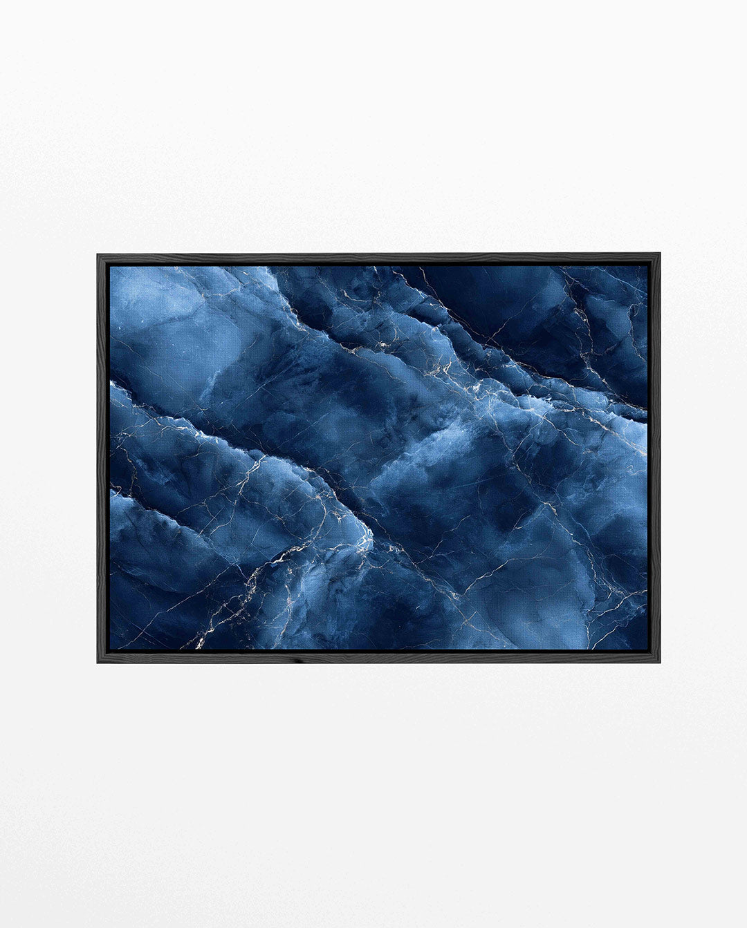 Marmer blauwe patronen Kunstwerk