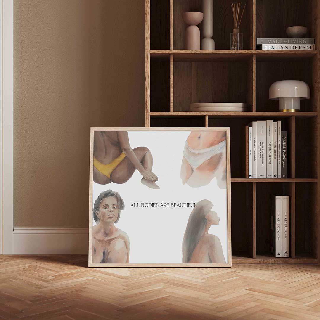 Diverse figuren Poster