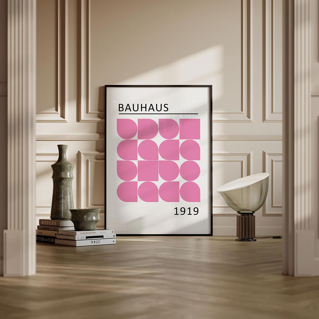 Vormritme en kleur Poster
