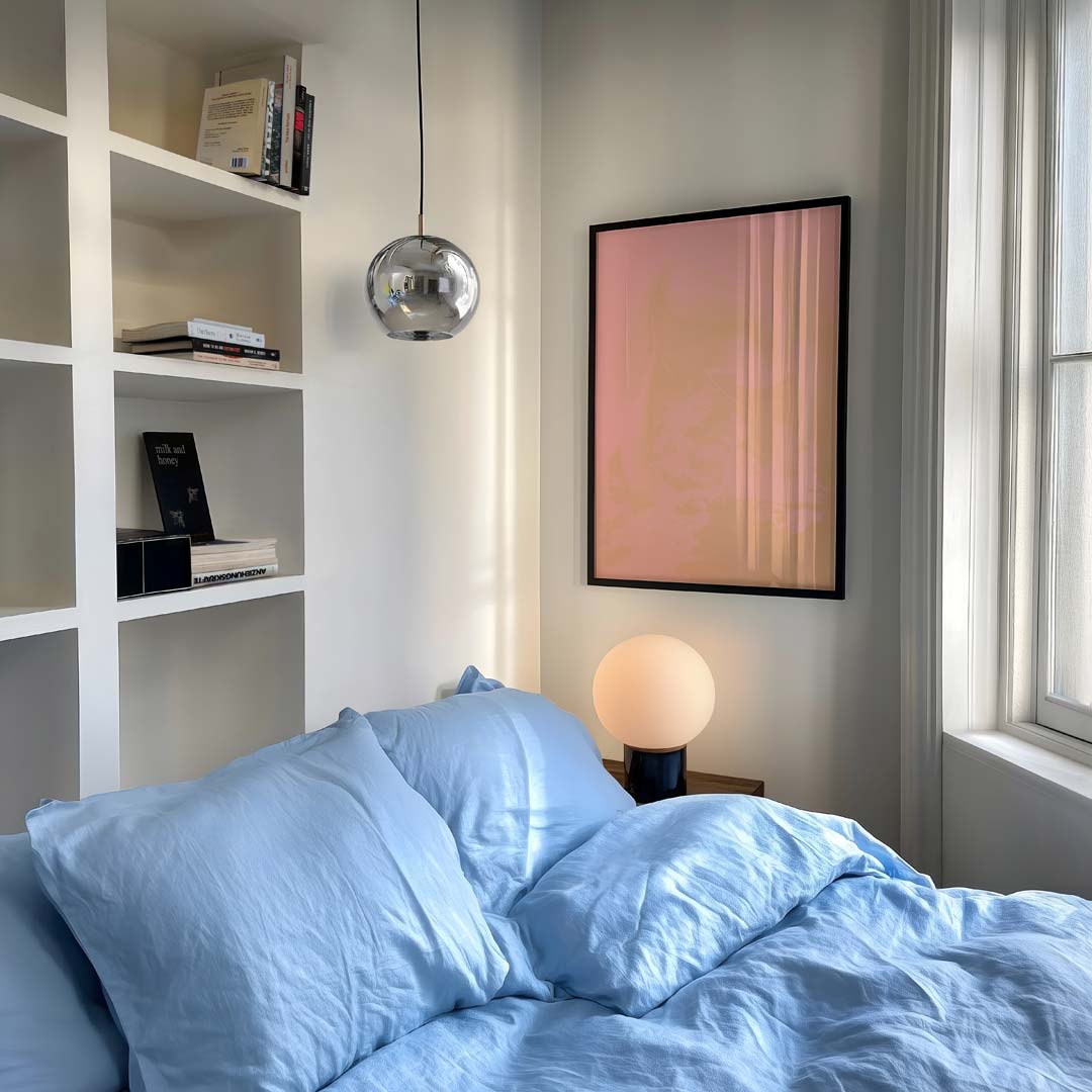 Zachte Pastel Abstractie Poster-WallArtistic