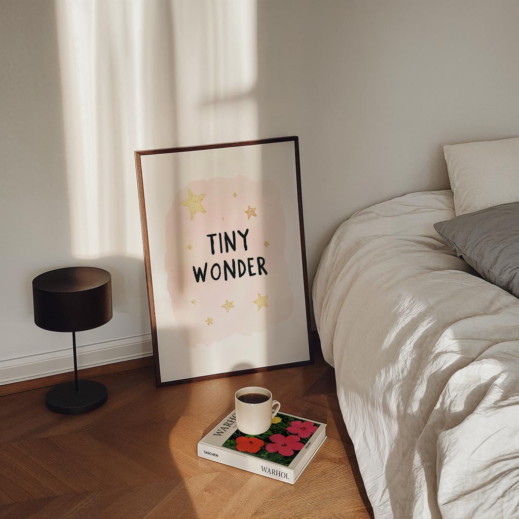 Tiny Wonder Stippenposter-WallArtistic