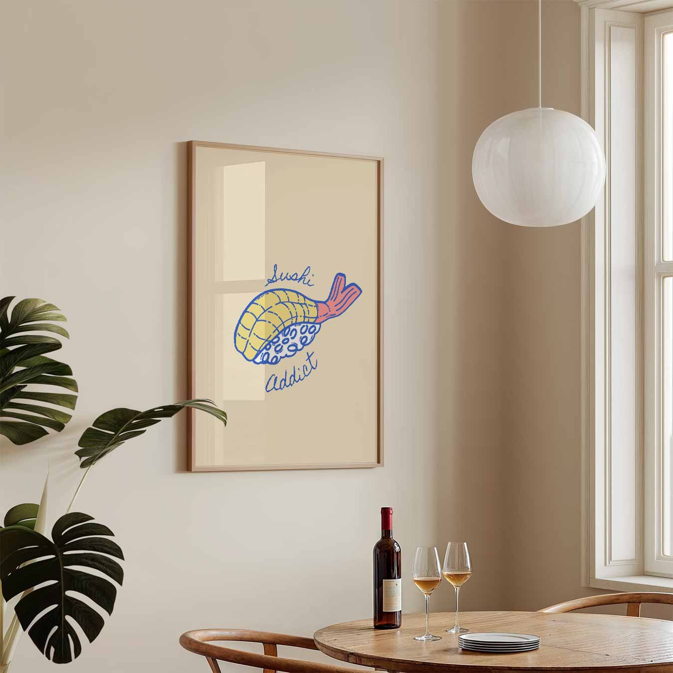 Sushi Addict Poster-WallArtistic