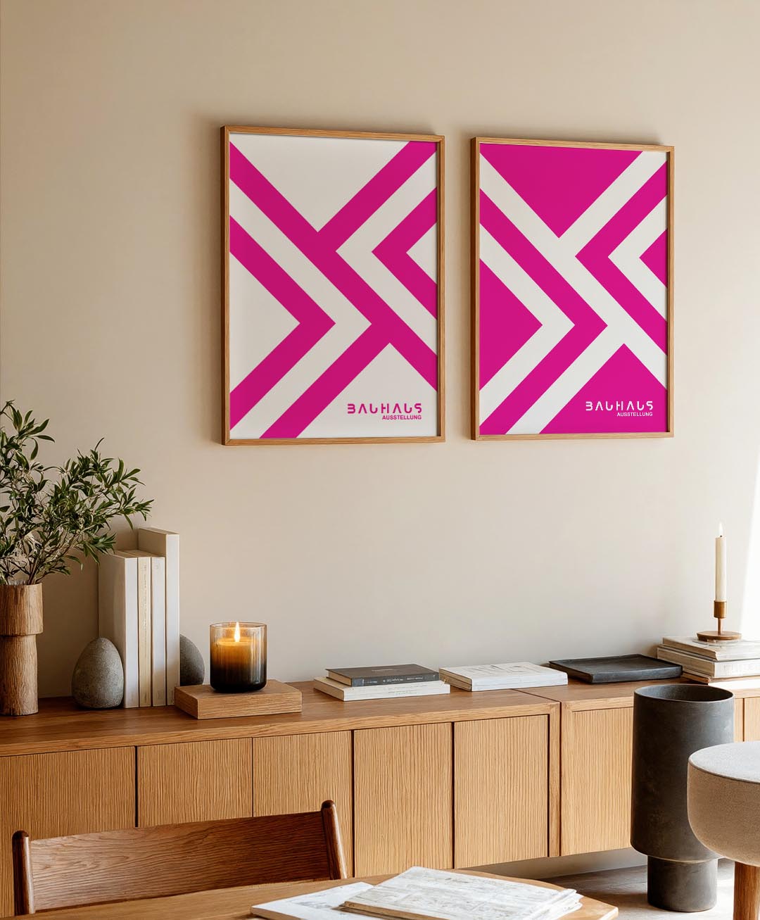 Lijnen en vlakken Posterset