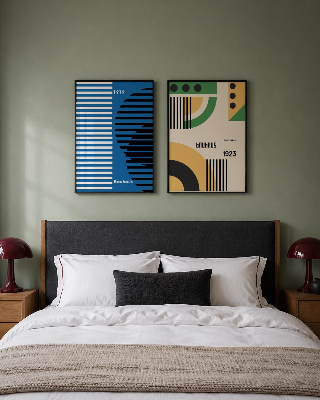 Lijnen en kleurvlakken Posterset