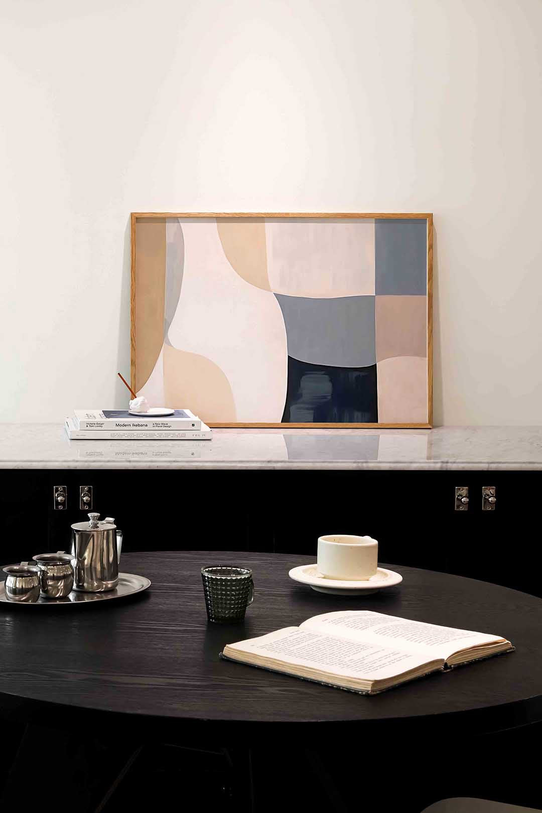 Abstracte vormen Poster