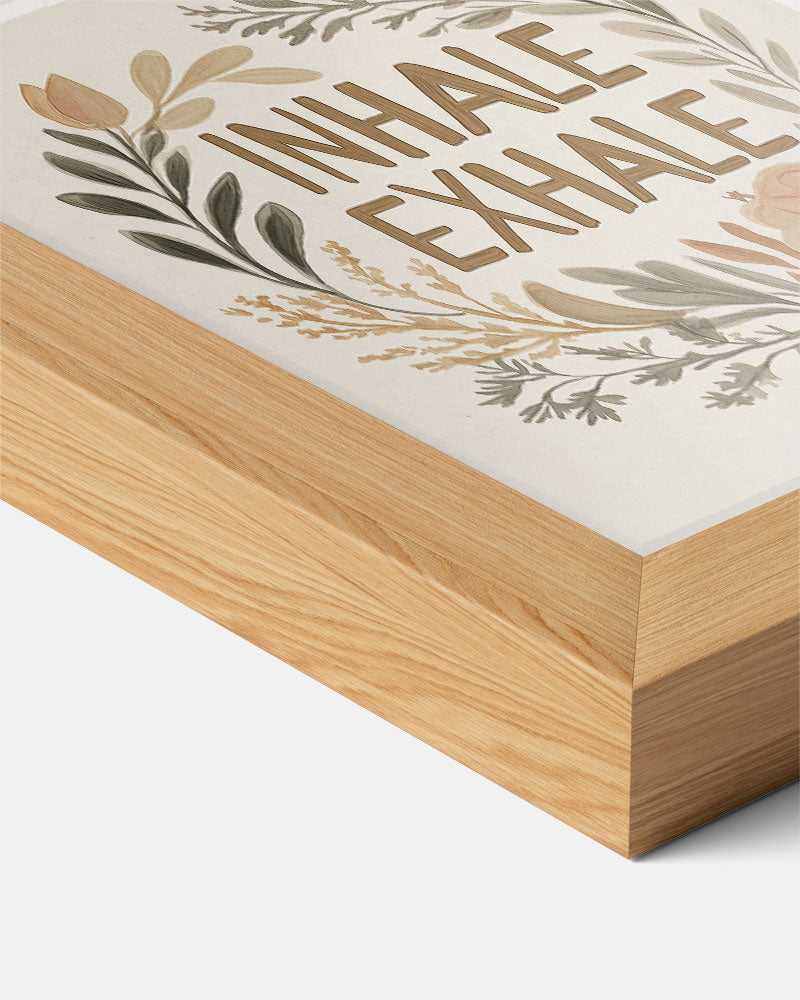Ademhaling Inspiratie Poster-WallArtistic