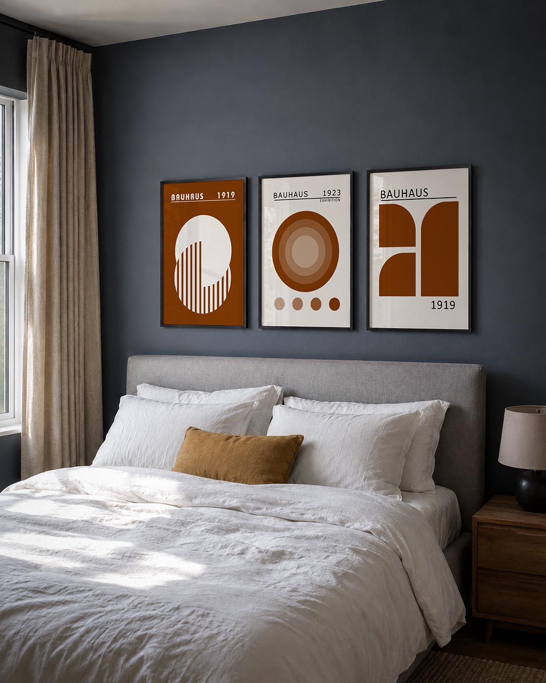 Cirkel en strepen Posterset