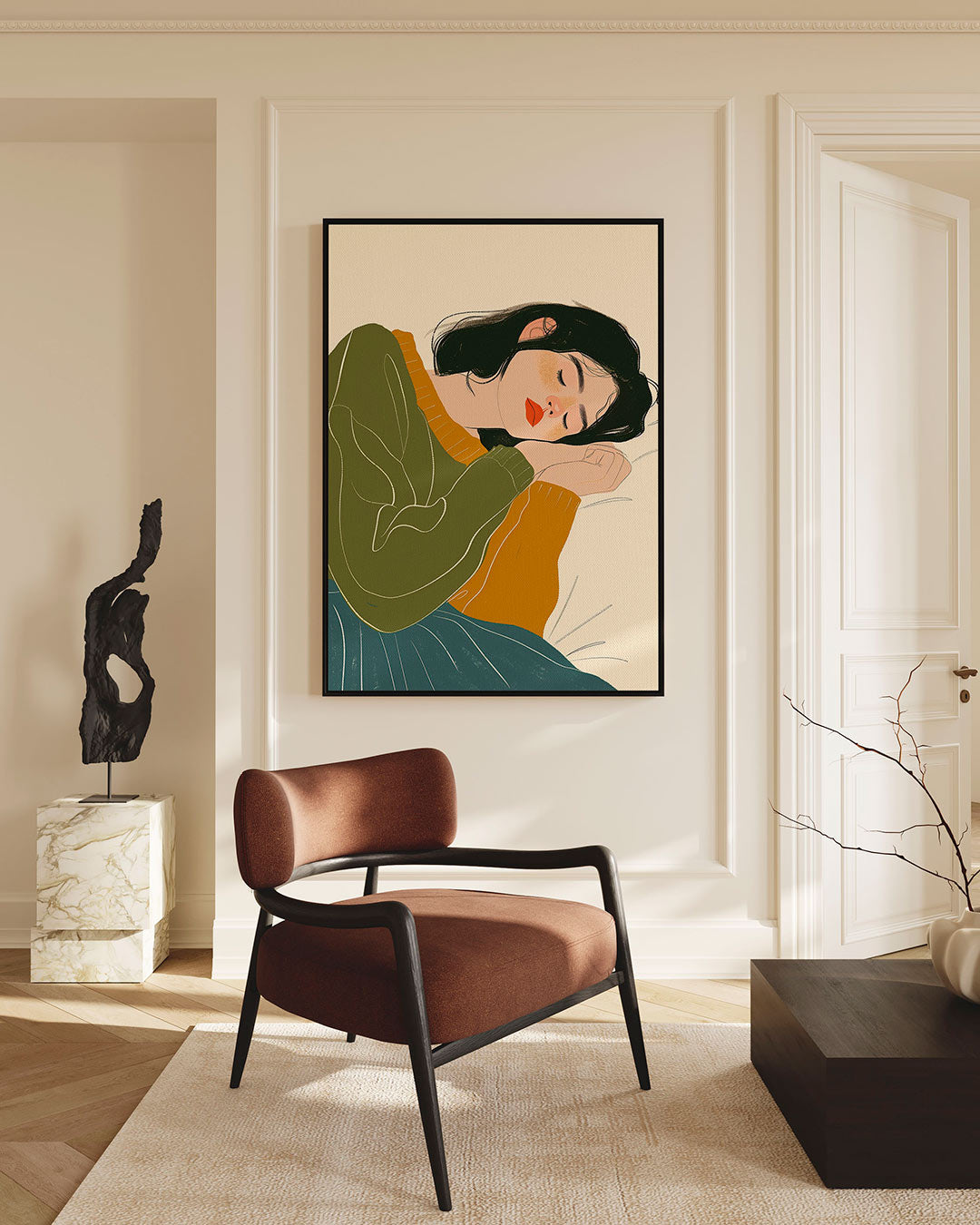 Dromerige rust Kunstwerk