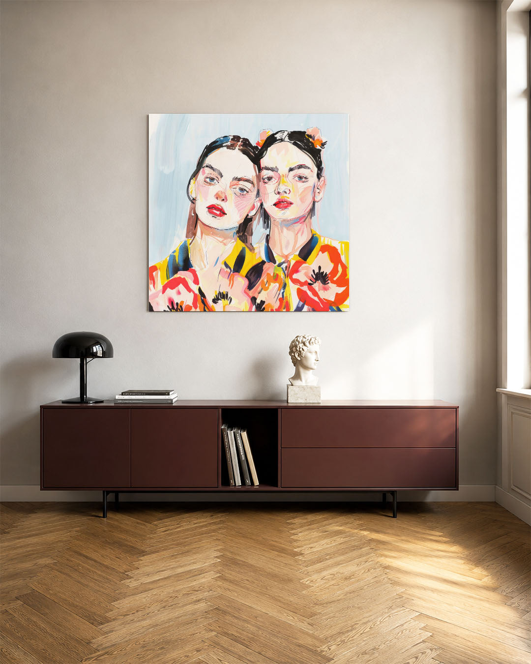 Portretten Kunstwerk