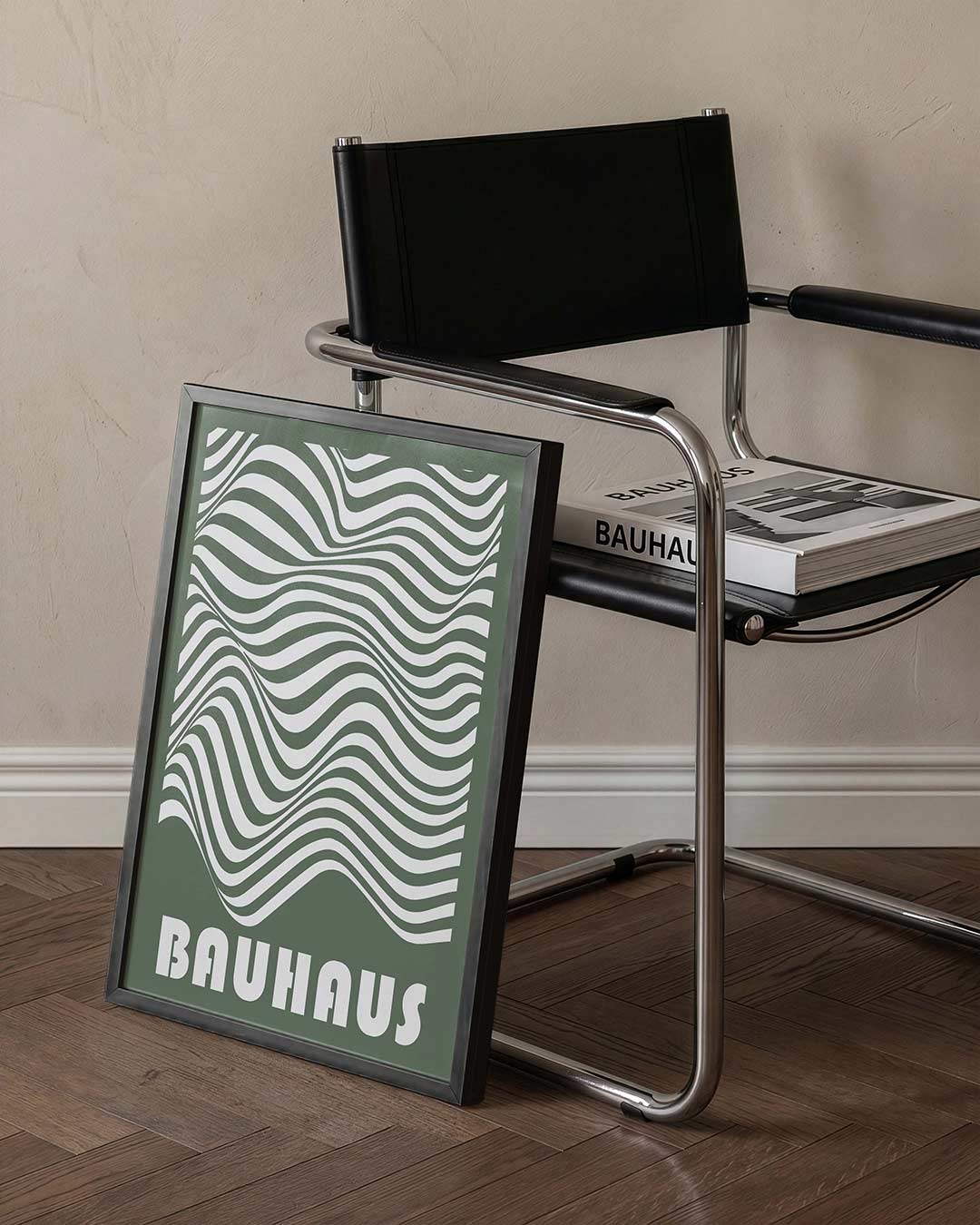Golvend lijnenspel Poster