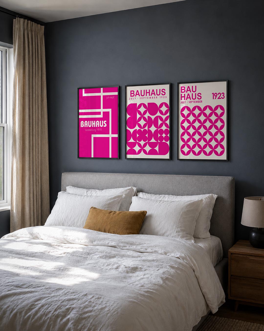 Lijnen en kleurvlakken Posterset