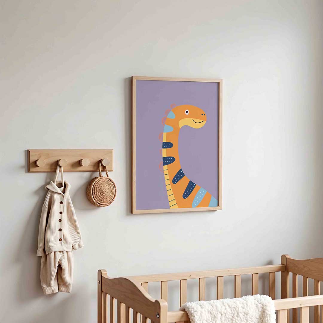 Dinosaurus illustratie Poster