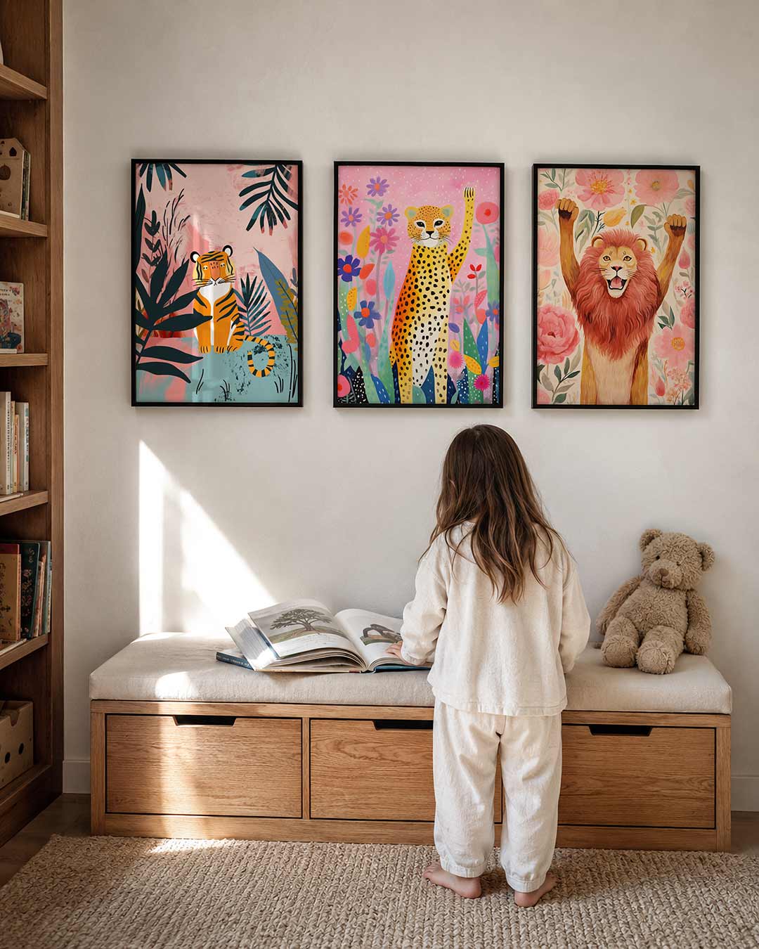 Jungle en tijger Posterset