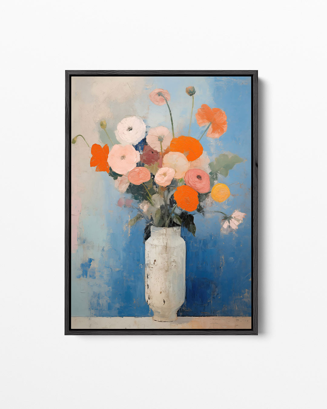 Bloemrijke compositie Kunstwerk