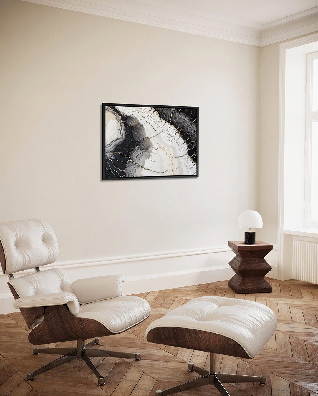 Organische lijnen Kunstwerk