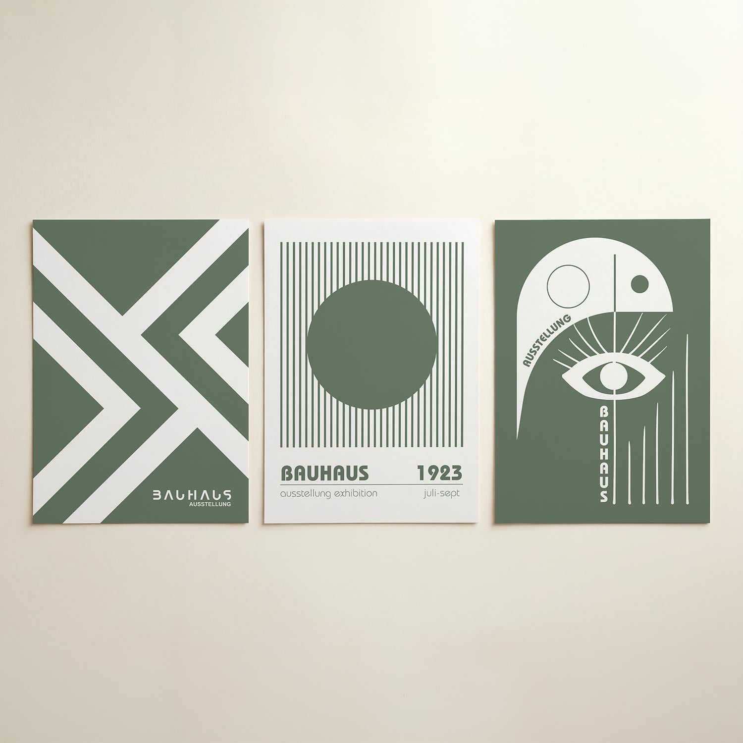 Lijnen en vlakken Posterset