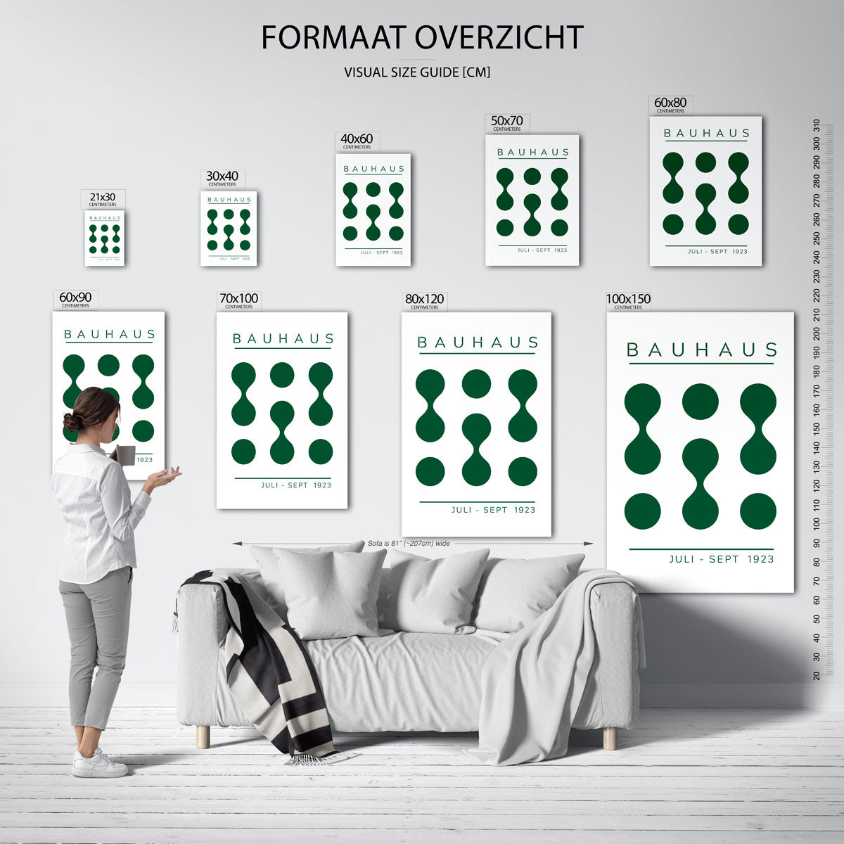 Vorm en balans Poster