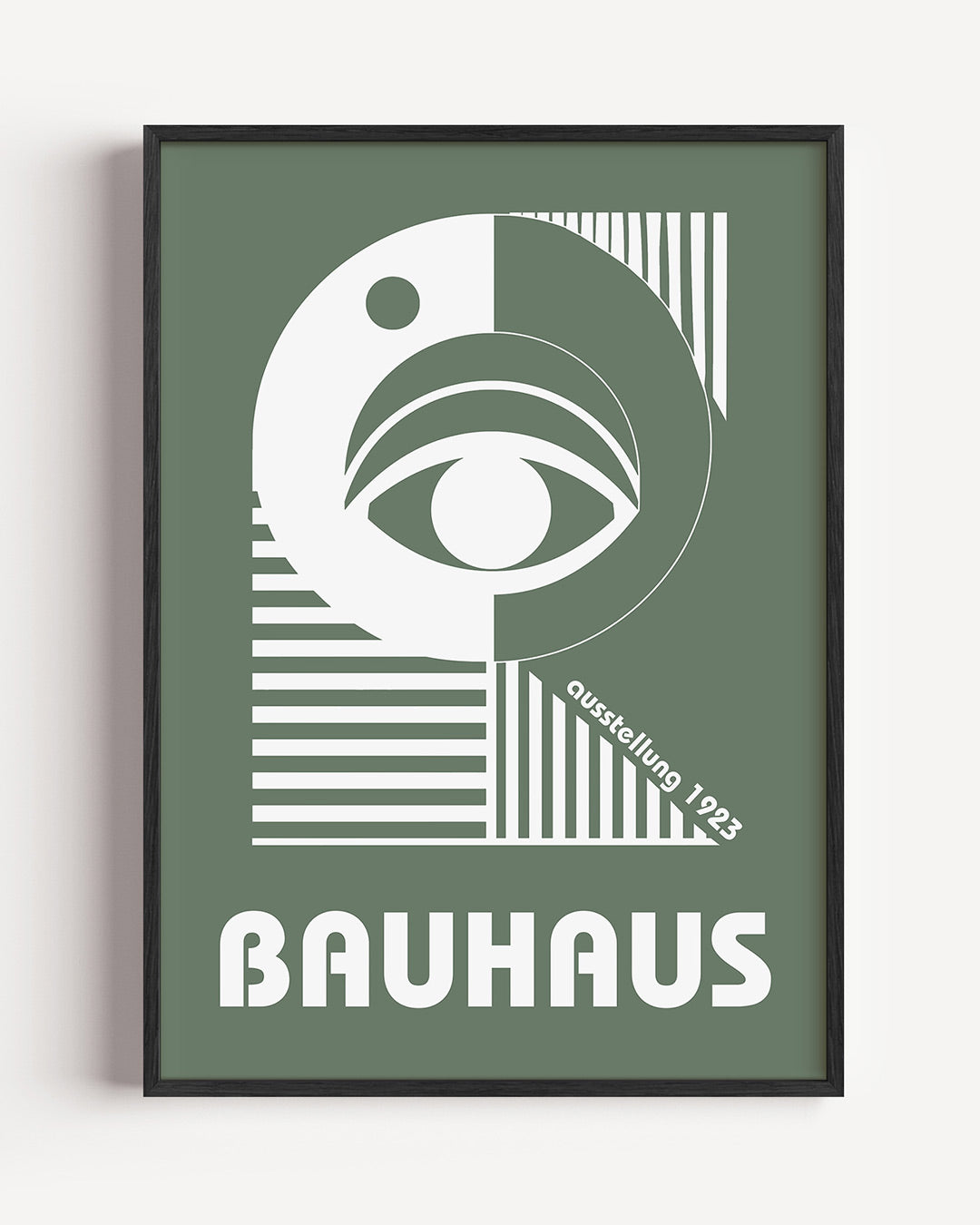Oog en lijnen Poster