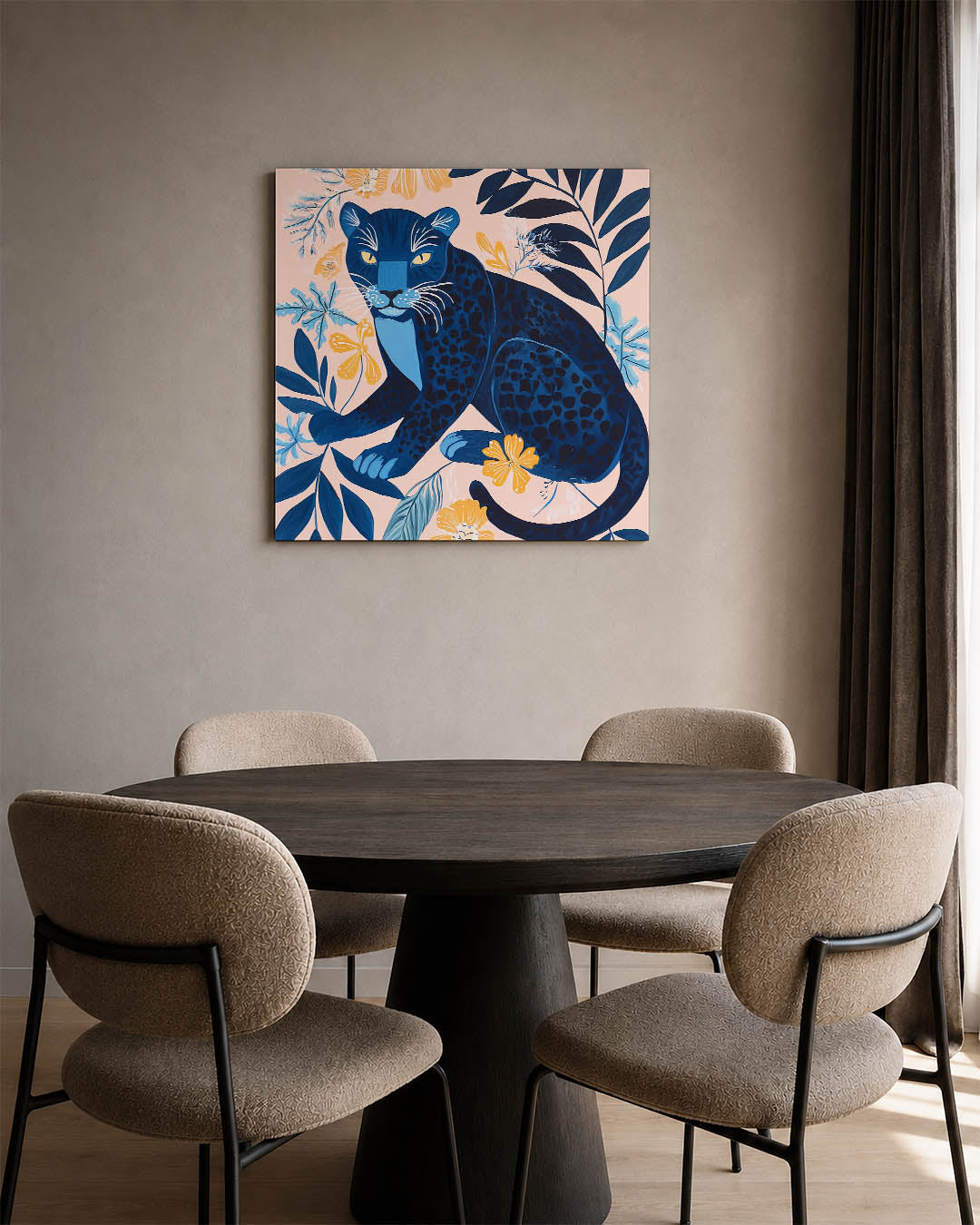 Dierlijke bloemenpracht Kunstwerk