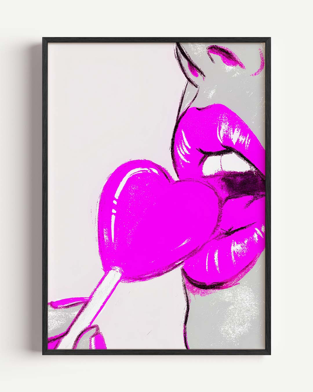 Stijlvolle Pop Art Poster-WallArtistic
