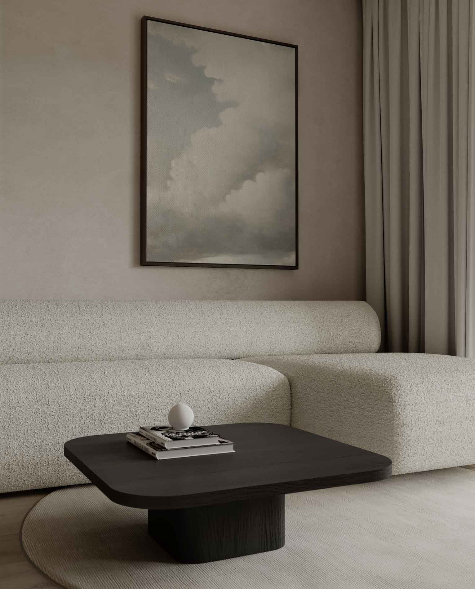 Dromerige Wolkenhemel Kunstwerk-canvas-dibond-plexiglas-wanddecoratie-WallArtistic