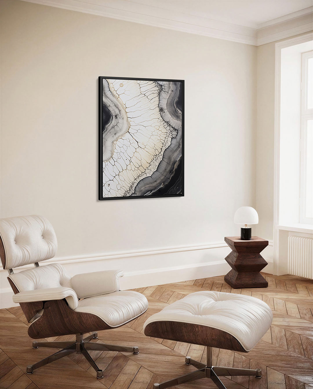 Organische lijnen Kunstwerk