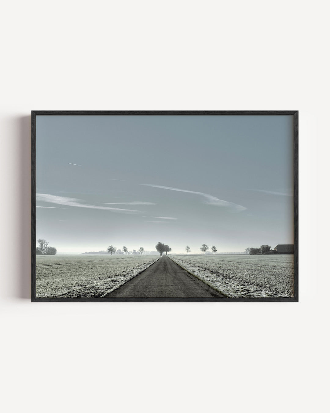 Rustige weglandschap Poster