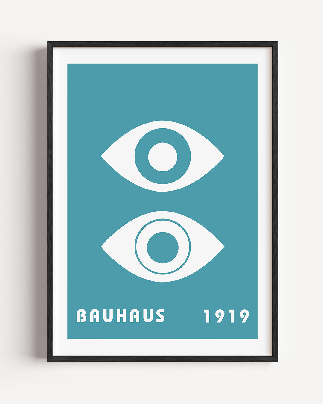 Oogvormen en kleur Poster