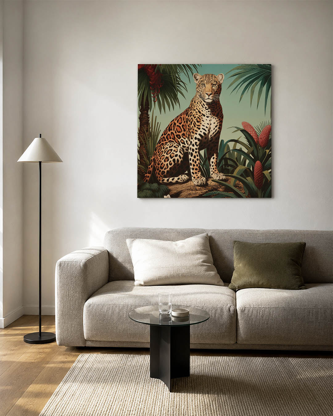 Tropische dierenwereld Kunstwerk