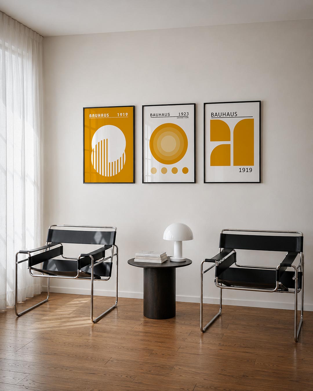 Cirkel en strepen Posterset