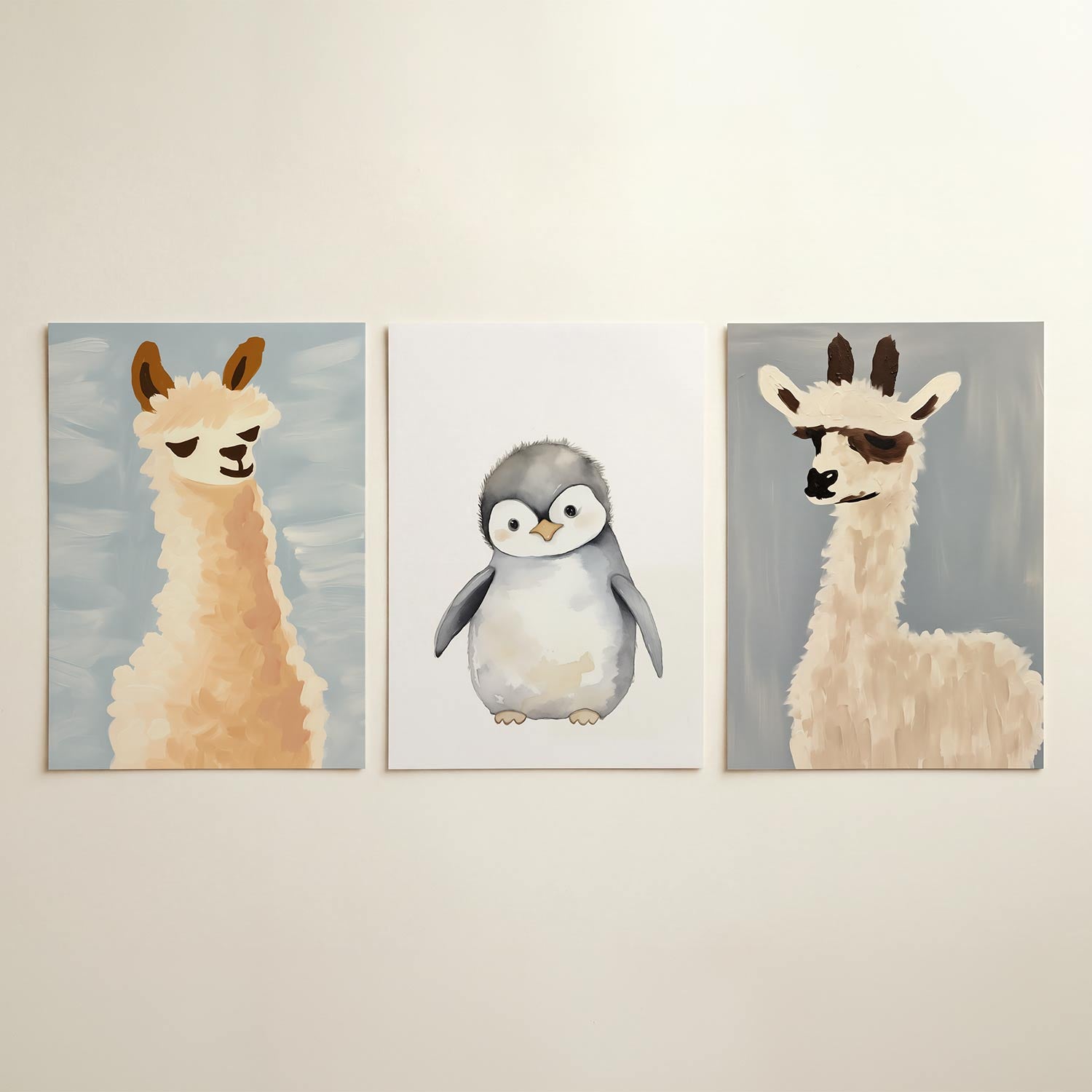 Zachte lijnenvormen Posterset