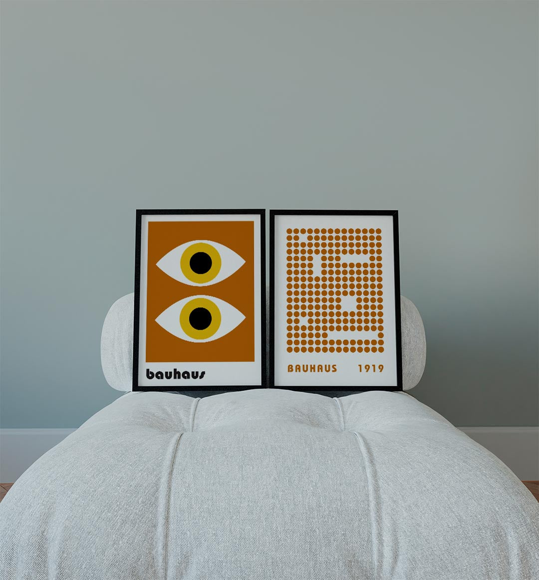 Oogvormen en kleur Posterset