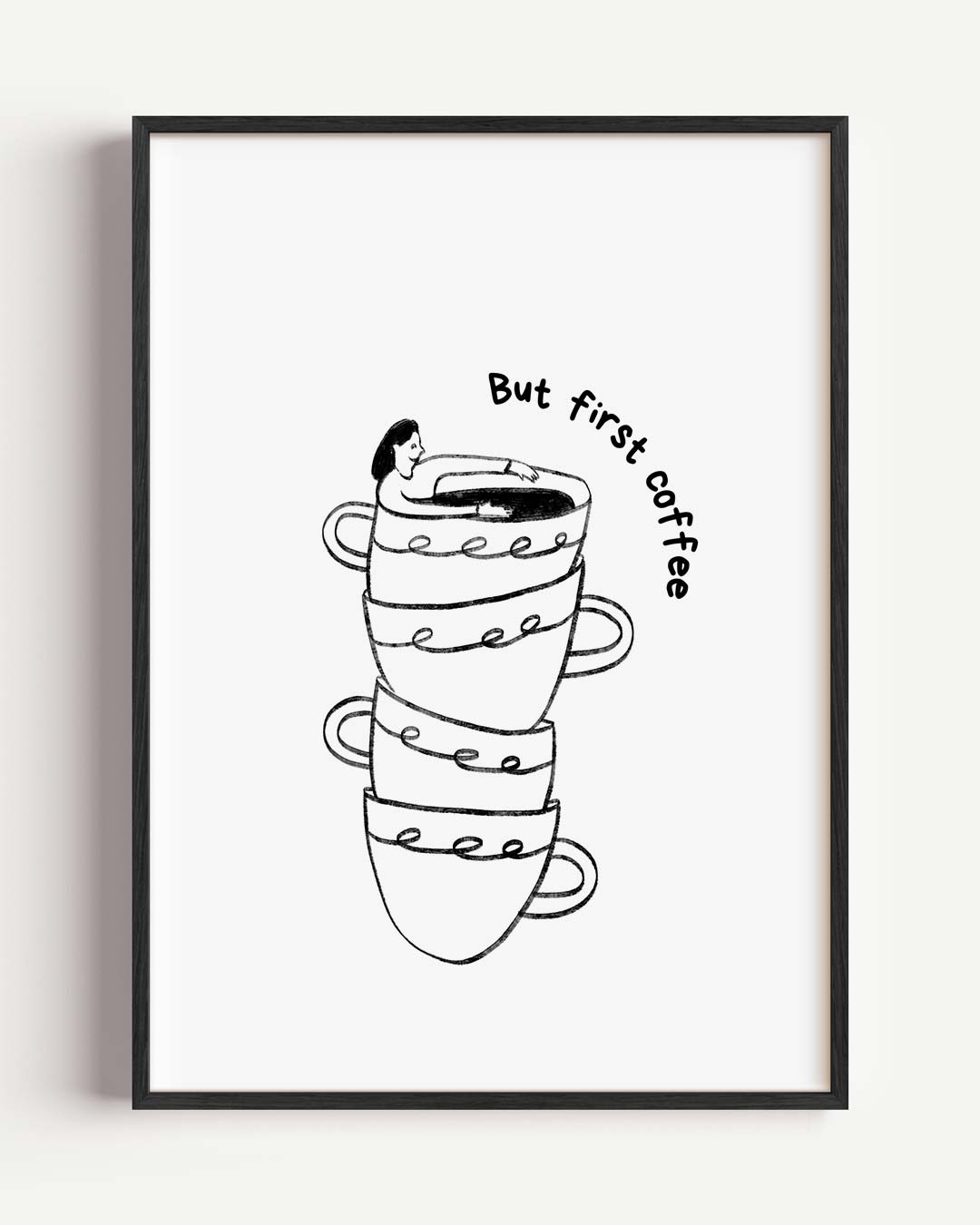 But First Coffee Poster-WallArtistic