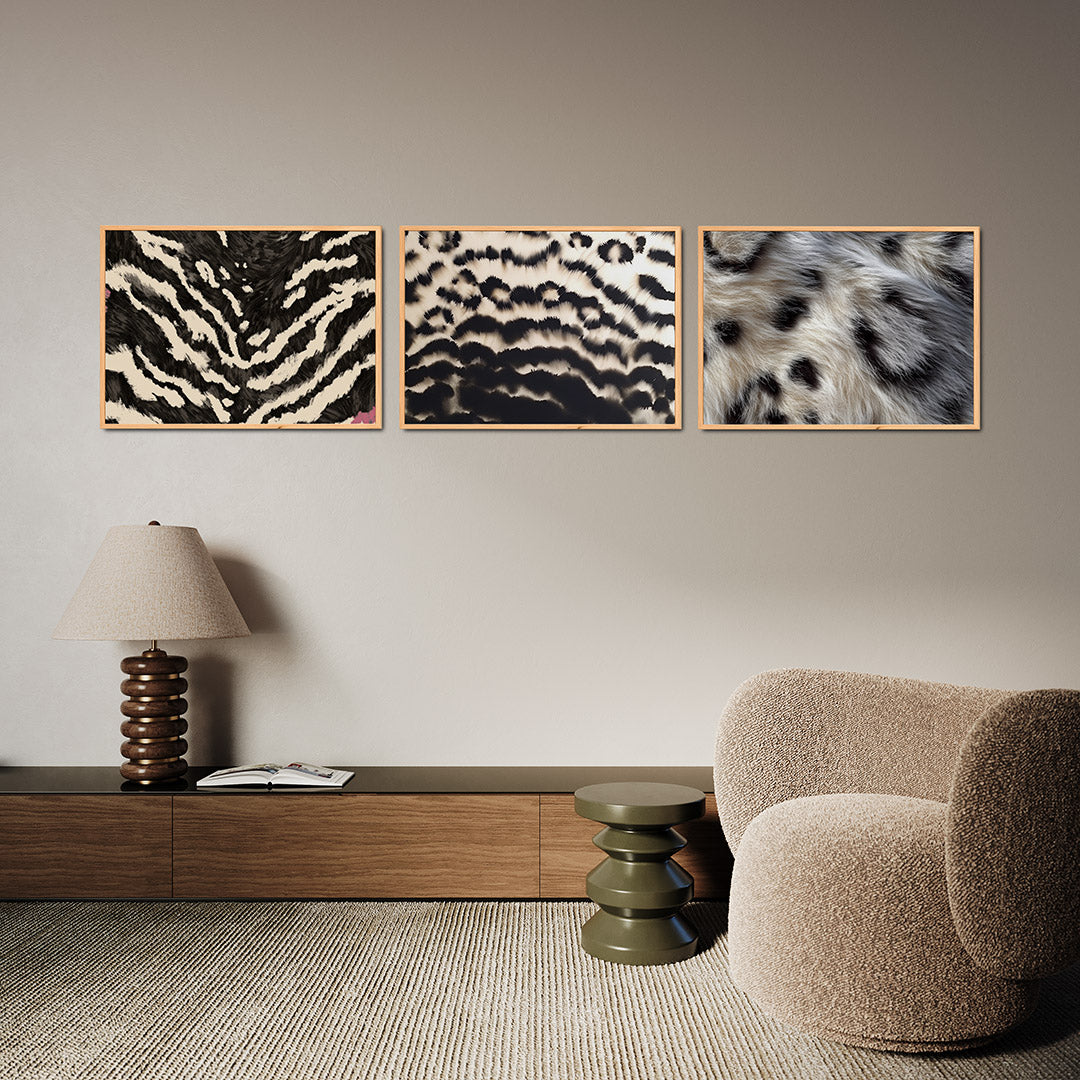 Dynamisch lijnenspel Posterset