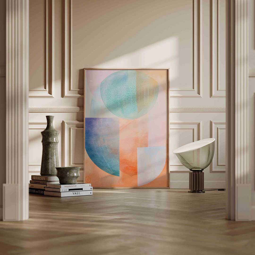 Abstracte vormen Poster