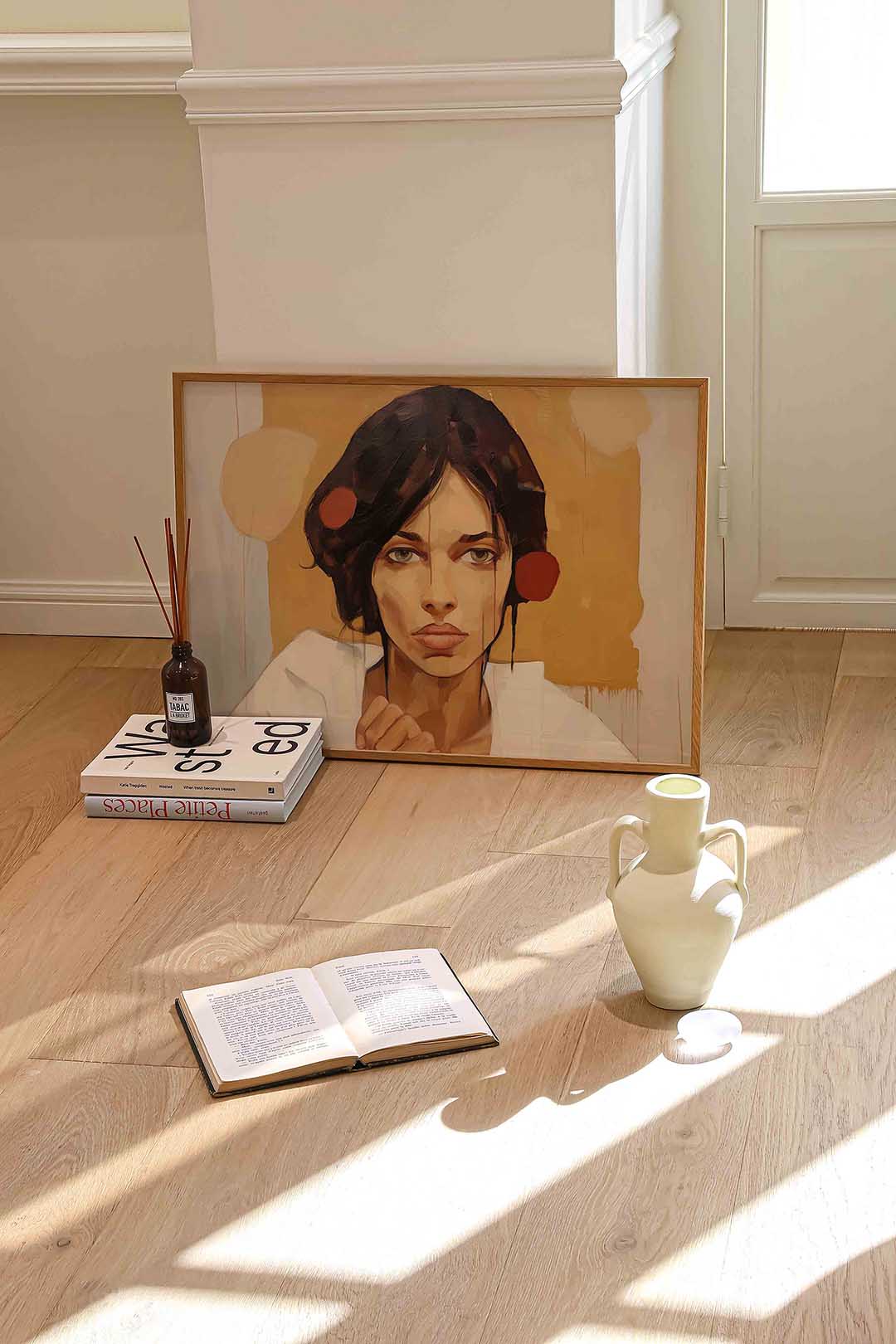 Vrouwelijk portret Poster