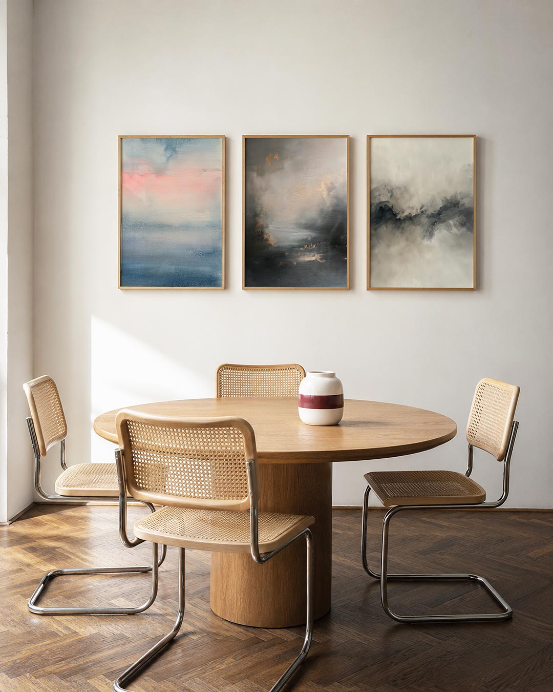 Zachte kleurovergangen Posterset