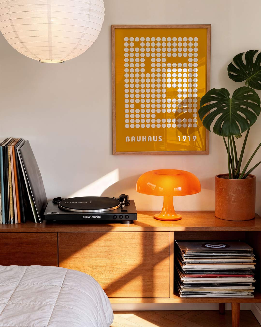 Cirkelpatroon en kleur Poster